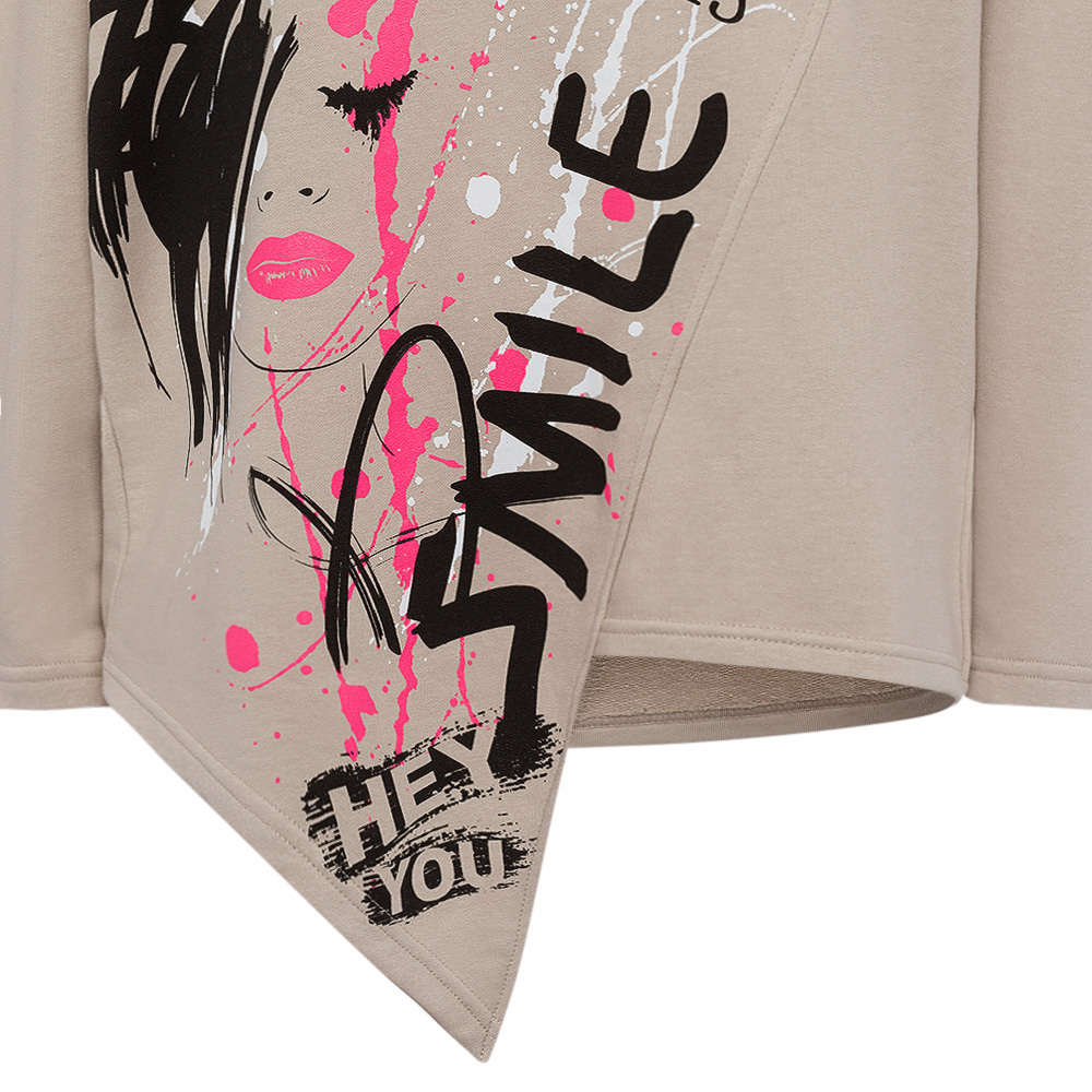 Sweatpullover 'SMILE', kitt 