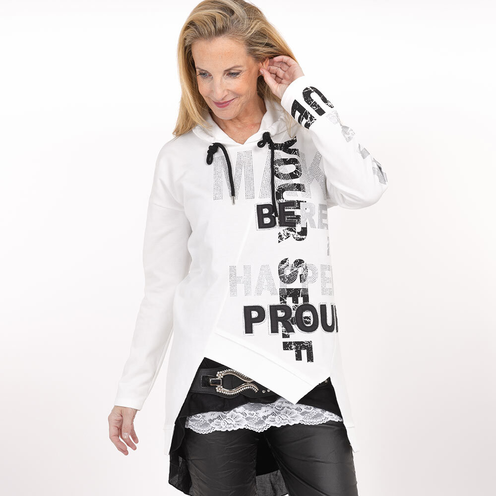 Sweatshirt 'Proud', offwhite 3