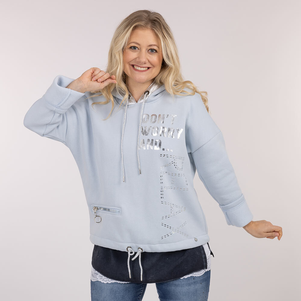 Sweatpullover 'Relax', eiskristall 