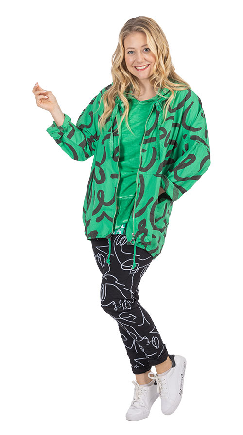 Outfit "jade Alloverprint"